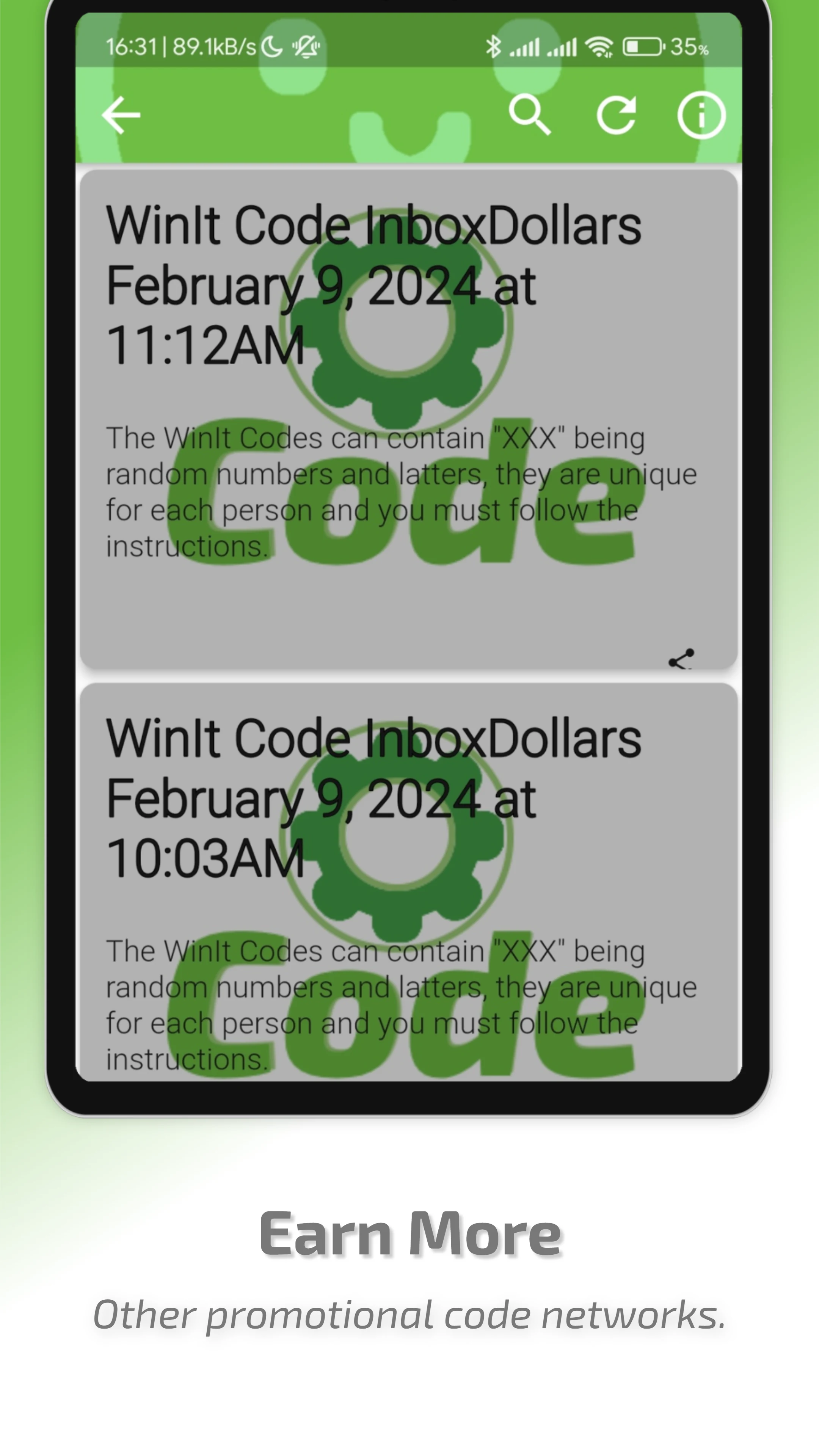 WinIt - Code Center screenshot