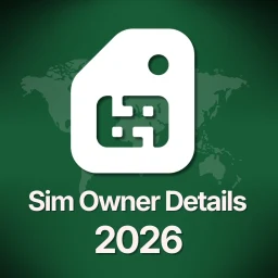 Sim Owner Details 2026 simgesi